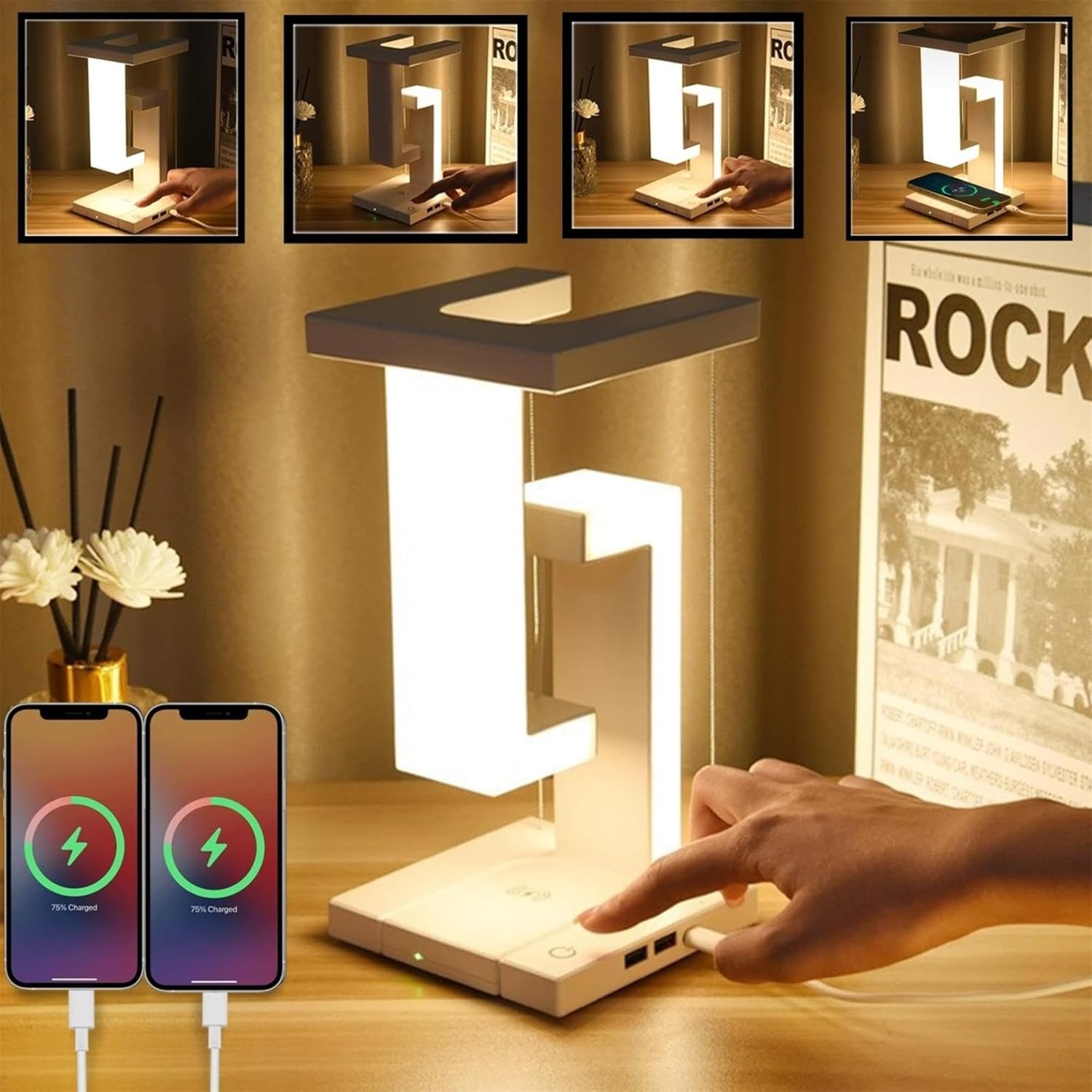Lampara Led Flotante